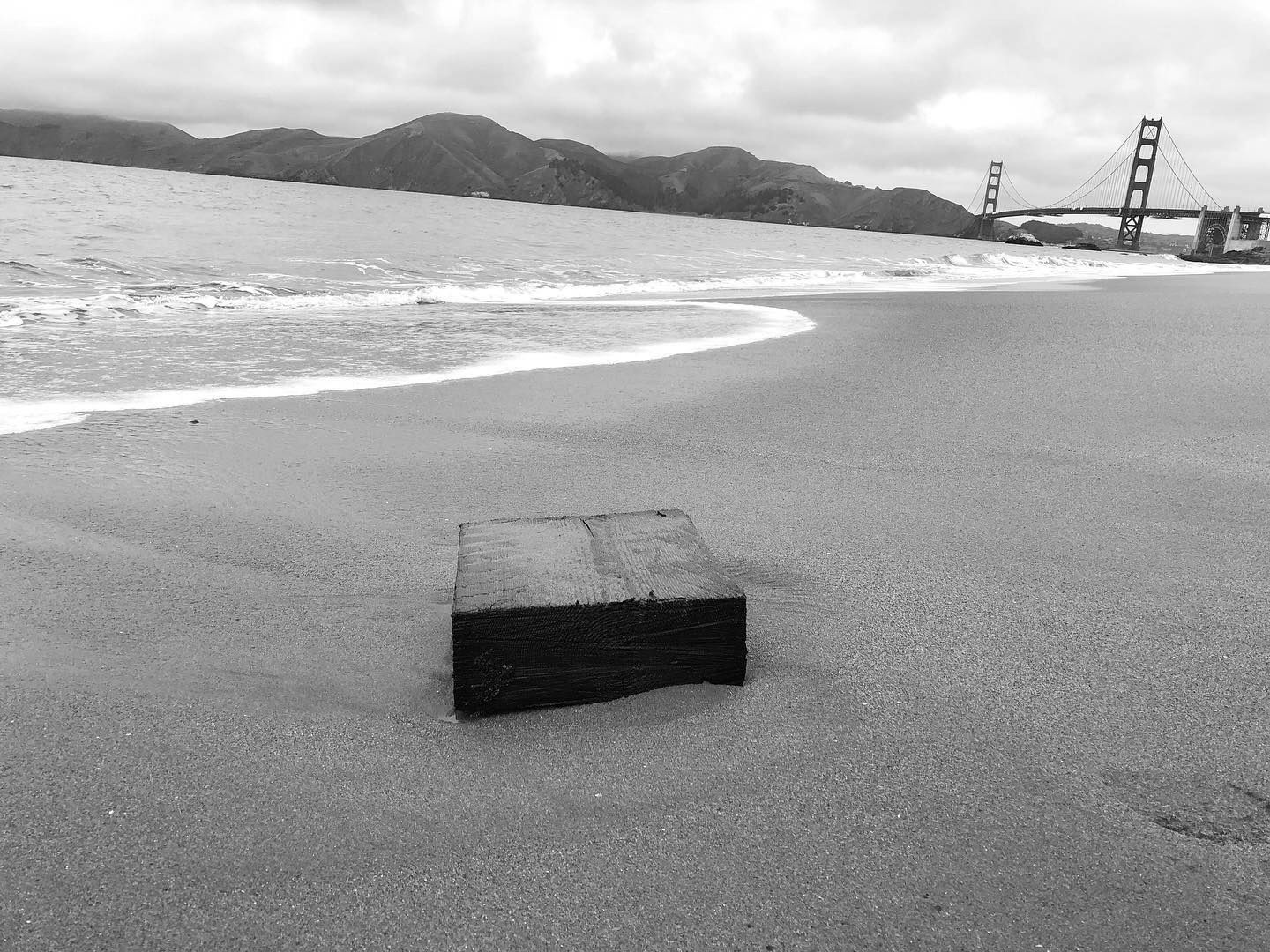 Treasure ashore by the Golden Gate